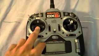 HOW TO BIND YOUR SPEKTRUM DX6i TRANSMITTEREasy to understand [upl. by Okiman]