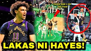 Grabe ang Impact at Hustle play ni Jaxson Hayes PANIS ang 4 Celtics Player Pinoster si Porzingis [upl. by Aydiv]