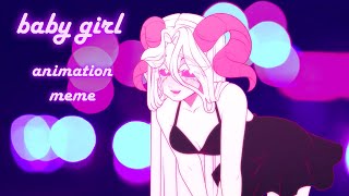 💕baby girl 💕 MEME FLASH WARNING [upl. by Myrt]