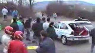 Opel Kadett stupid crash [upl. by Vigen]