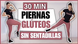 PIERNAS TONIFICADAS Y GLÚTEOS GRANDES SIN SENTADILLAS  AUMENTAR GLÚTEOS Y CADERAS en CASA [upl. by Lewiss304]