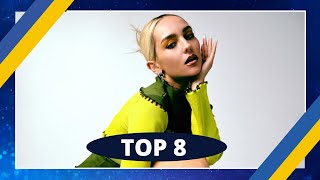 TOP 8  VIDBIR 2022  EUROVISION 2022  UKRAINE [upl. by Nohsad]