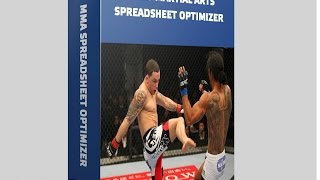 How to use my MMA spreadsheet lineup optimizer tools [upl. by Bergman866]