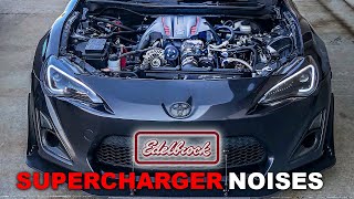 Edelbrock Supercharger Noises  FRSBRZ86 [upl. by Thay]