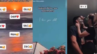 Initials TikTok Compilation Part 7 TikTok Compilation [upl. by Airakaz]