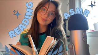 ASMR Book reading Alice in Wonderland Chapter 3💙 book triggers whisperso [upl. by Nahrut]