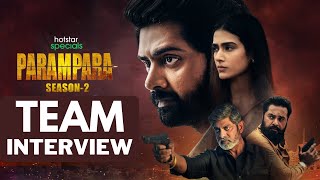 Sarath Kumar amp Naveen Chandra Interview  Parampara Season 2  Telugu Web Series [upl. by Rimahs]