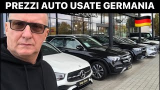 PREZZI AUTO USATE in GERMANIA  MERCEDES [upl. by Cavuoto]