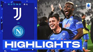 JuventusNapoli 01  Stoppage time drama in Turin Goals amp Highlights  Serie A 202223 [upl. by Kajdan176]