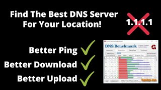 How to Find the BEST DNS Server for your Location Better Ping [upl. by Quick]