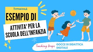 Teaching drops Gocce di didattica digitale  Esempio di attività per la Scuola dell’infanzia [upl. by Aelgna451]