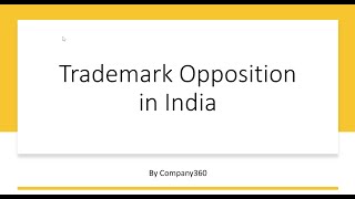 WHAT IS TRADEMARK OPPOSITION Who can File it How to know if trademark is opposed in India 🇮🇳 [upl. by Velma578]