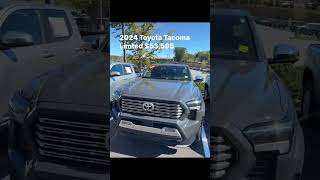 2024 Toyota Tacoma Limited 53595 hurricane automobile cherokeecounty [upl. by Dawes]