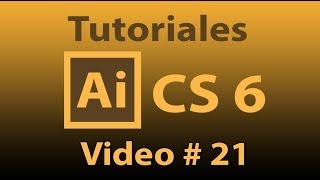 Tutorial Illustrator CS 6 Español  21 ¿Cómo expandir Bordes y Contornos liclonny [upl. by Orson]