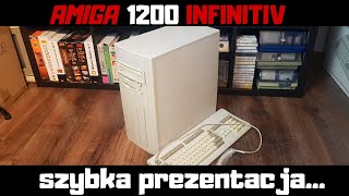 AMIGA 1200 INFINITIV  Amiga 1200 w obudowie MIDI [upl. by Hallsy]