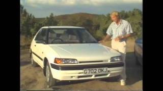 Old Top Gear 1989  Mazda 323 [upl. by Gautea520]