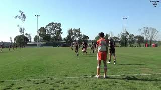 U17 Nev Blair Shield Preliminary Final Logan vs Moreton Bay 01092024 [upl. by Raffarty]