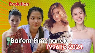 Baifern Pimchanok evolution 1996 to 2024 [upl. by Annavoeg]