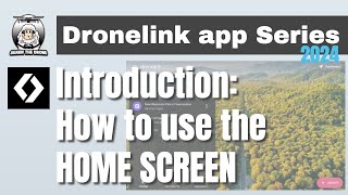 How to tutorial Dronelink app Home Screen DJI Mini 3 Pro [upl. by Mouldon]