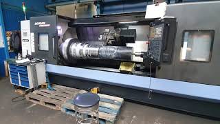 Powerfull Doosan Puma 480XLM heavy cutting Dia 800mm and 3 500kg [upl. by Araeit645]