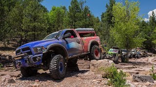 Rock Carnage Payson to Pyeatt Draw to Mogollon Rim Part 3  Ultimate Adventure 2017 [upl. by Orna]