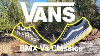 Are biking shoes worth it Vans BMX vs Classics for Mountain Biking [upl. by Sylera432]