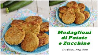 Medaglioni di patate e zucchine cotti in padella [upl. by Stoughton940]