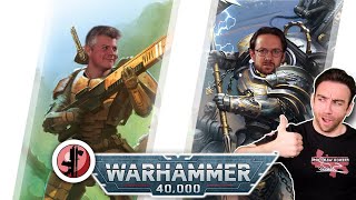 Warhammer 40000  Empire Tau ft Alphacast VS Iron hands ft m4fgaming [upl. by Truda]