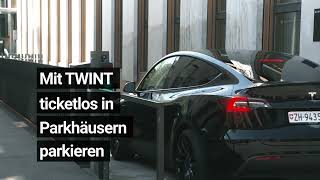 So funktioniert ticketloses Parkieren mit TWINT [upl. by Khoury]