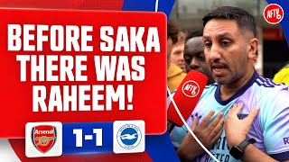 Before Saka There Was RAHEEM  Arsenal 11 Brighton [upl. by Haven]