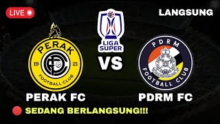 🔴LIVE PERAK FC VS PDRM FC  LIGA SUPER MALAYSIA 2024  LS2  BERKELANJUTAN [upl. by Arramat]