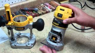 DEWALT DWP611PK Compact Router  Review [upl. by Nyltyak]