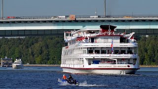 Tourist River Boat Vissarion Belinsky [upl. by Reel]