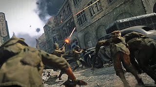 Battle For Aachen WWII  Call Of Duty 2017  No HUD  RTX 3090  4K Ultra [upl. by Normandy]