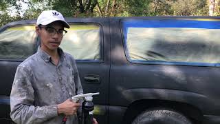 Raptor Liner Paint Job Step by Step Suburban Part 6 of 7 [upl. by Pail]