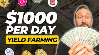 1000 Per Day Yield Farming 💰 Crypto Passive Income 💰 [upl. by Lilaj]