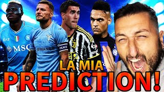 🤔🇮🇹⚽ COME SARÀ LA CLASSIFICA CAPOCANNONIERI DI SERIE A 202324⁉️ GABBOMAN PREDICTION [upl. by Kalagher]