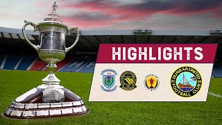 HIGHLIGHTS  LTHV 21 Dunbar United  Scottish Cup 202122 Second Round Replay [upl. by Oeht]