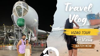 Vizag Tour 2024  Day 2  Rushikonda beach  Visakhapatnam Tourist Places [upl. by Nessim]