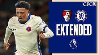 Bournemouth 01 Chelsea  Sancho and Nkunku Impact🔥  HIGHLIGHTS  Extended  Premier League 202425 [upl. by Vinay]