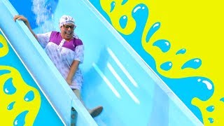 فوزي موزي وتوتي – التيتا فوزية والسحسلية – Teta foziya and the waterslide [upl. by Jeffry]