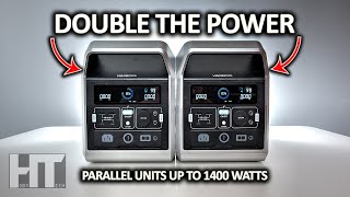 Vigorpool Captain 700 Parallel Capable UPS Solar Power Station Generator [upl. by Ysabel]