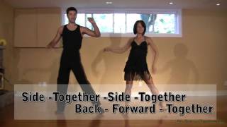 The Cha Cha Dance Lesson  Cha Cha Cha Basic Dance Step Tutorial [upl. by Uhp]