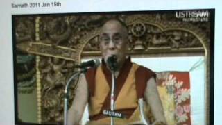 HH DALAI LAMA Shantideva 32Sarnath [upl. by Nations]