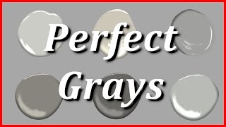 Popular Gray Colors To Paint A Room [upl. by Gatian]