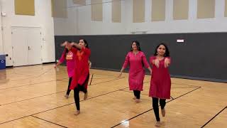 Boshonto eshe geche  Dance choreography  Bengalis in USA [upl. by Sldney374]