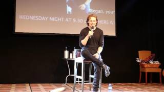 Sam Heughan talks about Jamie and Claire and Caitriona Balfe at Jibland [upl. by Samal]