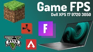 Dell XPS 17 9710 Gaming Laptop FPS test [upl. by Nicko]