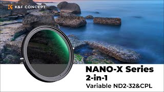 ND2ND32 15 Stop Variable ND Filter and CPL Circular Polarizing Filter 2 in 1 [upl. by Plerre]