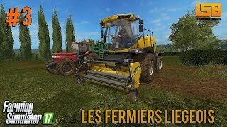 RôlePlay  Les Fermiers Liégeois 3  A lensilage  Farming Simulator 17 [upl. by Vicky]